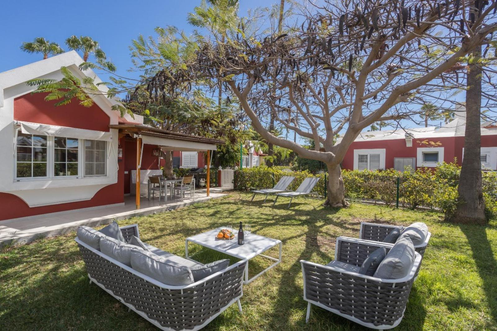 Lightbooking Tunos 73 Maspalomas Gran Jardin Y Barbacoa Экстерьер фото